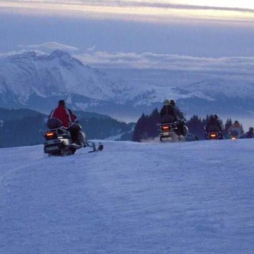 Winter Activities In St.Jean d'Aulps - Snowmobile